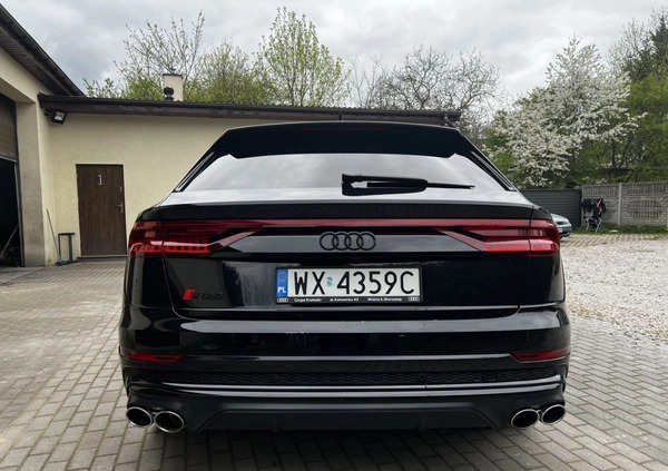 Audi SQ8 cena 370000 przebieg: 95300, rok produkcji 2019 z Baborów małe 172